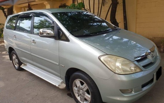 Silver Toyota Innova 2007 for sale in Davao