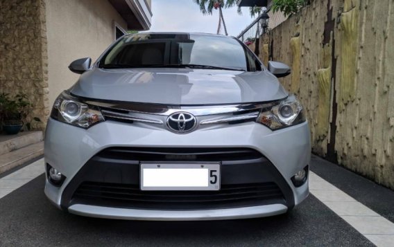 Selling Silver Toyota Vios 2016 Sedan Automatic in Quezon City-2