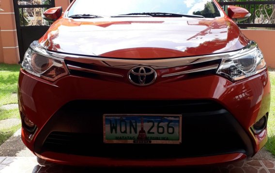 Orange Toyota Vios 2013 Sedan for sale in Bacoor