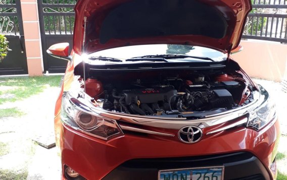 Orange Toyota Vios 2013 Sedan for sale in Bacoor-4