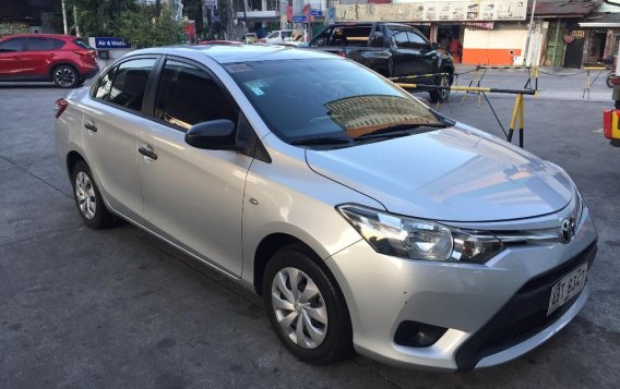 Silver Toyota Vios 2015 for sale in Dasmarinas-1