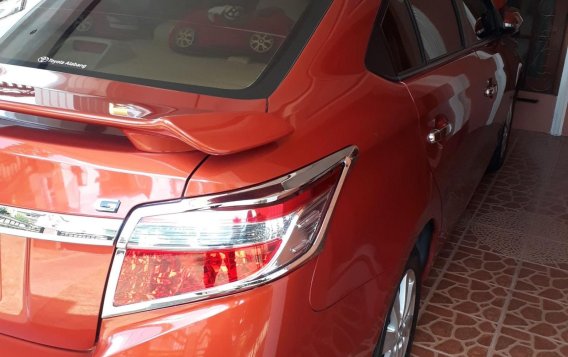 Orange Toyota Vios 2013 Sedan for sale in Bacoor-5