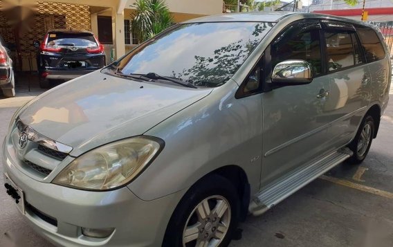 White Toyota Innova for sale in Manila