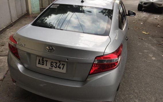 Silver Toyota Vios 2015 for sale in Dasmarinas-7