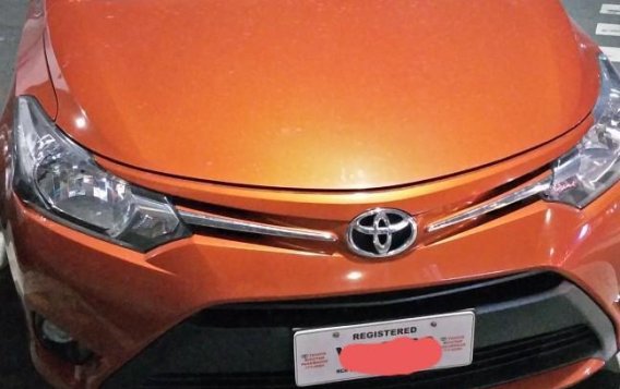 Selling Orange Toyota Vios in Manila-1