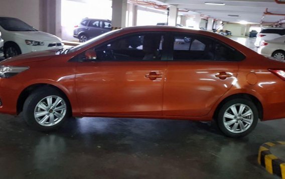 Sell Orange 2014 Toyota Vios in Quezon City