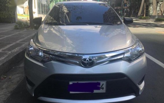 Silver Toyota Vios 2014 for sale in Las Piñas City