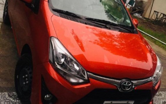 Orange Toyota Wigo 2019 for sale in Baguio City-2