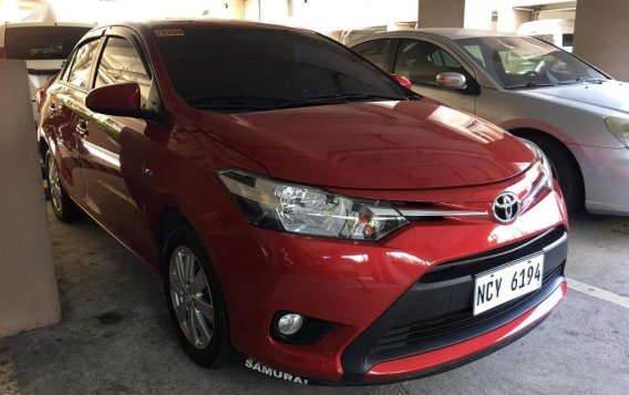 Red Toyota Vios 2010 for sale in Manila-4