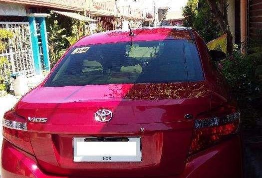 Red Toyota Vios 2015 for sale in Mandaluyong City