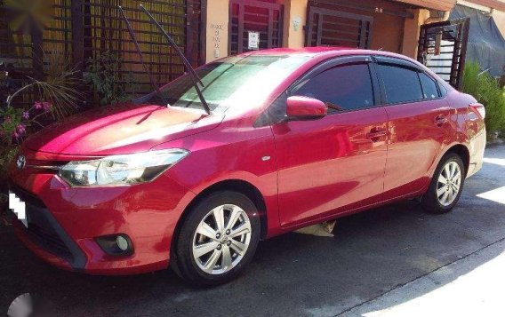 Red Toyota Vios 2015 for sale in Mandaluyong City-6