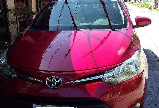 Red Toyota Vios 2015 for sale in Mandaluyong City-2