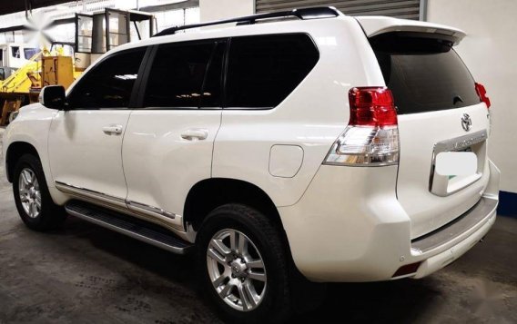 Pearl White Toyota Land Cruiser Prado 2012 for sale in Quezon City-2