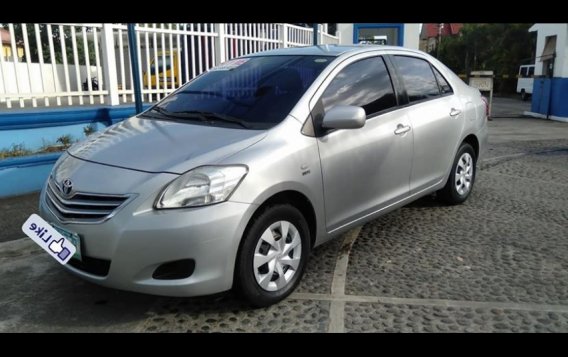 Silver Toyota Vios 2012 Sedan for sale in Bacolod-6