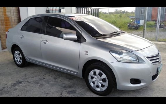 Silver Toyota Vios 2012 Sedan for sale in Bacolod-2
