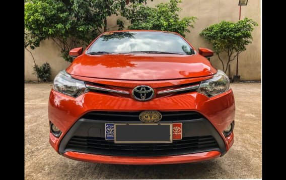 Selling Red Toyota Vios 2016 Sedan in Quezon City