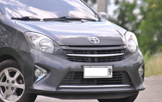 Grey Toyota Wigo 2017 for sale in Dasmariñas-1