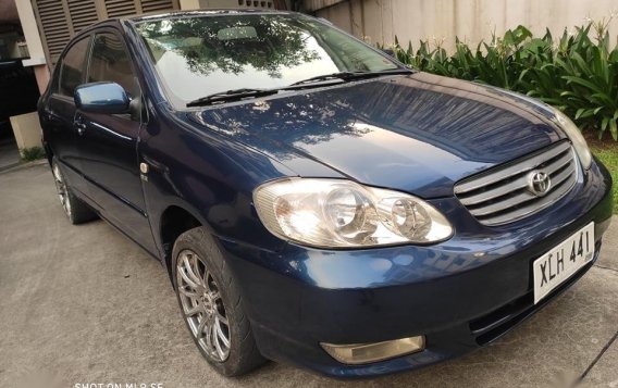 Blue Toyota Altis 2003 for sale in Quezon City-1