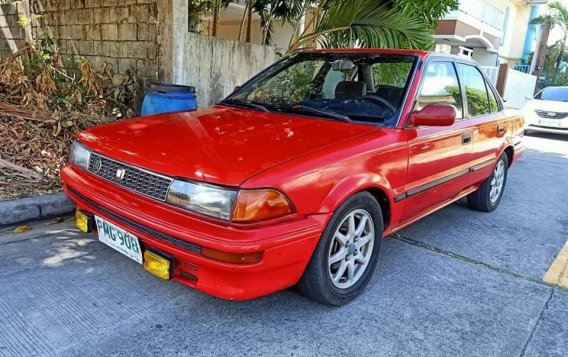 Red Toyota Corolla 1990 for sale in Taytay-3