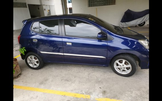 Blue Toyota Wigo 2017 for sale in Bacolod-2