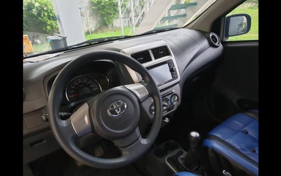 Blue Toyota Wigo 2017 for sale in Bacolod-1