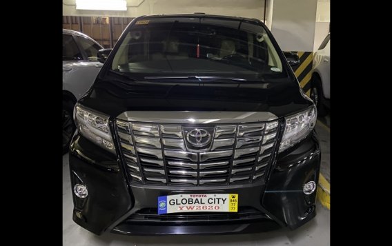 Sell Black 2016 Toyota Alphard Van in Manila-19