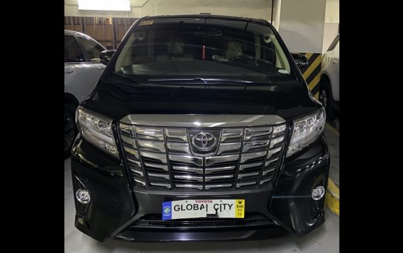 Sell Black 2016 Toyota Alphard Van in Manila-8