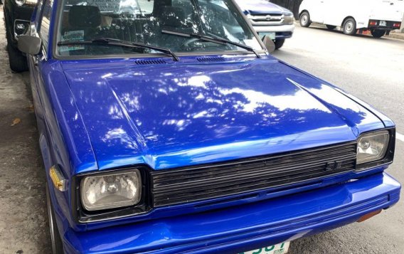 Blue Toyota Starlet 1981 for sale in Quezon City