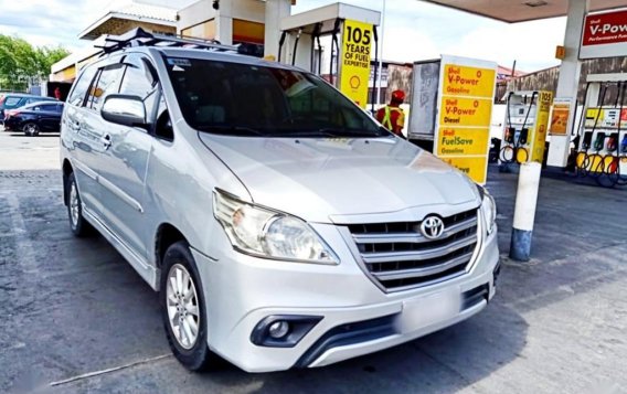 Sell White 2015 Toyota Innova in Quezon City