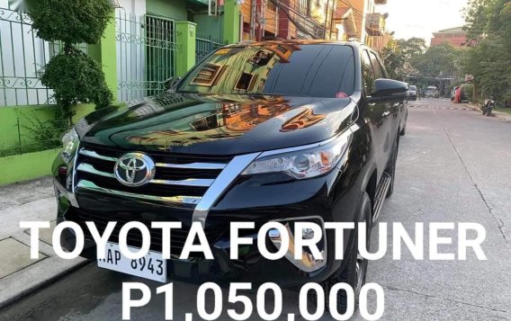 Black Toyota Fortuner 2018 for sale in Cainta