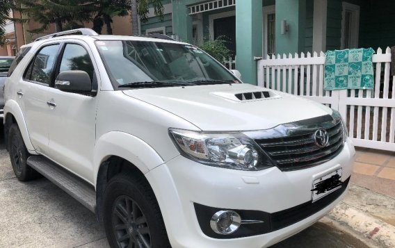 White Toyota Fortuner 2015 for sale in Muntinlupa City