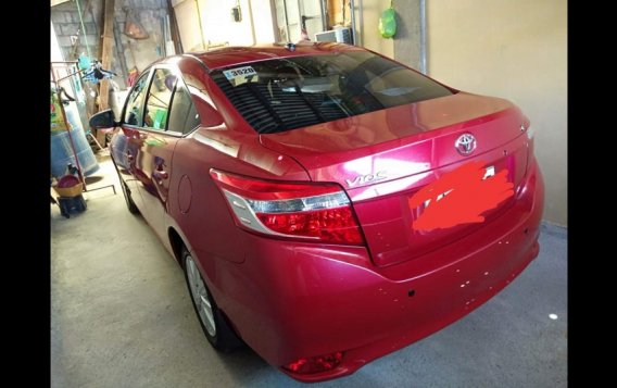 Red Toyota Vios 2015 for sale in Taguig City-3