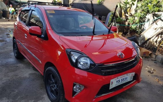 Selling Red Toyota Wigo 2016 in Manila-3