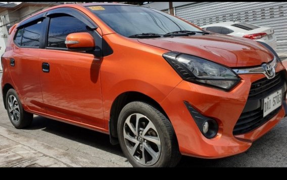 Sell Orange  2019 Toyota Wigo in Pasay City-4