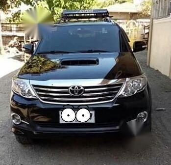 Black Toyota Fortuner 2018 for sale in Las Piñas-6