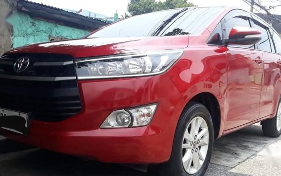 Red Toyota Innova 2016 for sale in Marikina