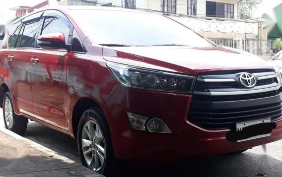 Red Toyota Innova 2016 for sale in Marikina-1
