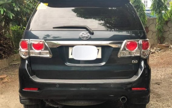 Balck Toyota Fortuner 2014 for sale in Malolos-8