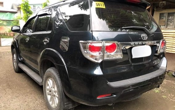 Balck Toyota Fortuner 2014 for sale in Malolos-5