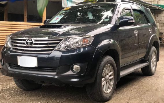 Balck Toyota Fortuner 2014 for sale in Malolos