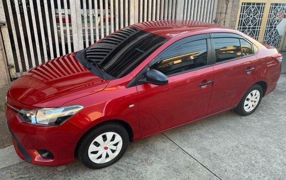 Red Toyota Vios for sale in Manual-1