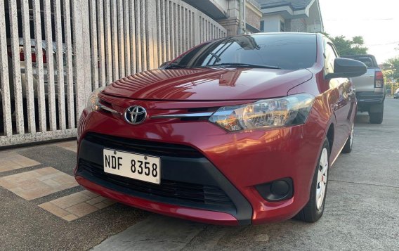 Red Toyota Vios for sale in Manual-4