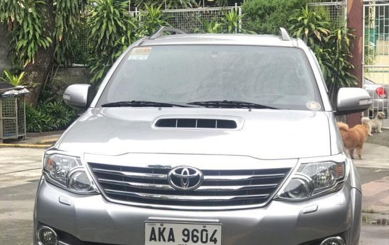 Sell Grey 2015 Toyota Fortuner in Quezon City