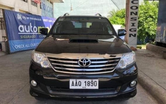 Black Toyota Fortuner for sale in Bacoor