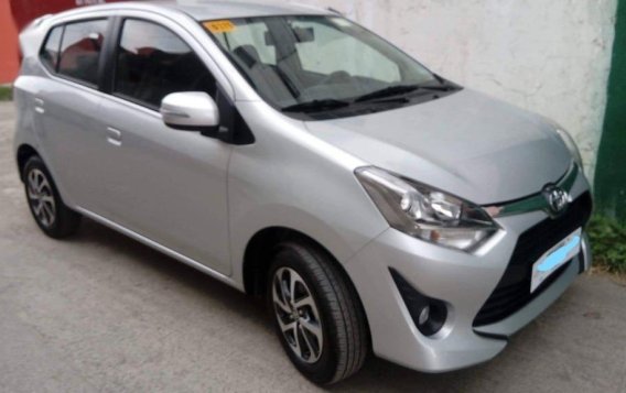 Silver Toyota Wigo for sale in Manila-2