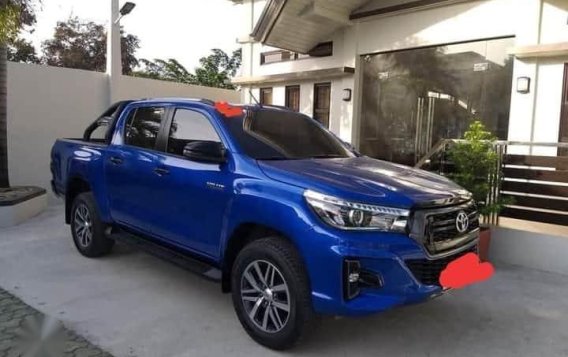 Blue Toyota Hilux 2009 for sale in Quezon City-2