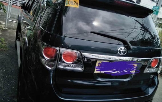 Black Toyota Fortuner for sale in San Juan-1