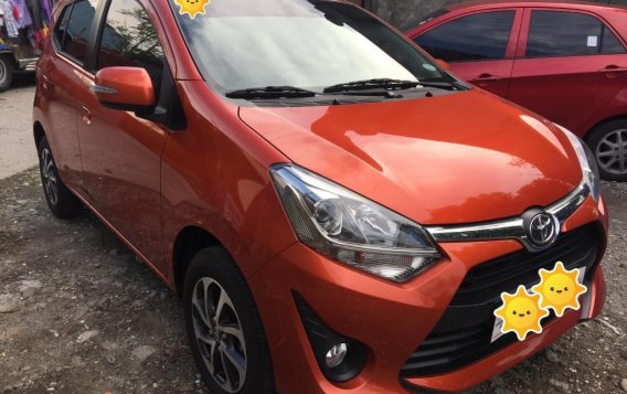 Selling Orange Toyota Wigo in Dasmariñas-1