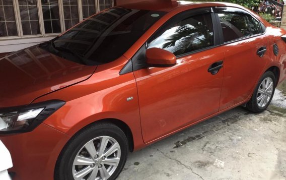 Orange Toyota Vios for sale in Muntinlupa City-1