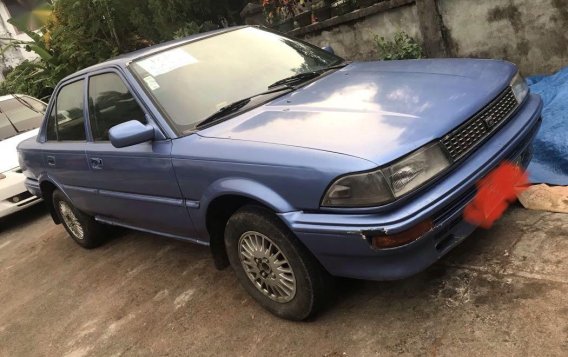 Blue Toyota Corolla 1992 for sale in Butuan-1